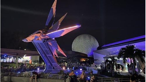 Guardians of The Galaxy Cosmic Rewind at EPCOT