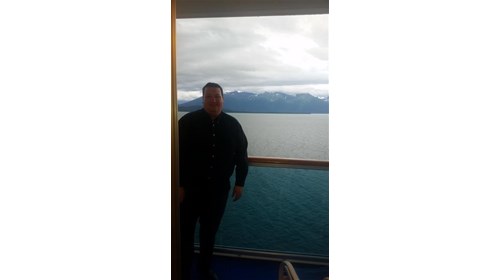My favorite place to be on an Alaskan Cruise