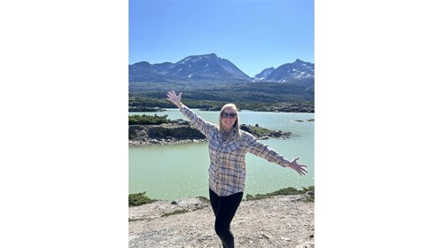 Celebrated our family's 20 birthday in Alaska!