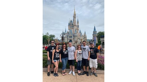 Walt Disney World with family and friends