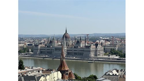 The beautiful Budapest Parliament Building