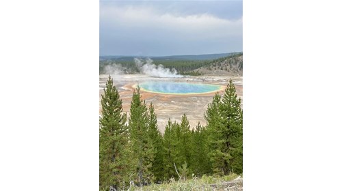 Grand Prismatic Hot Springs