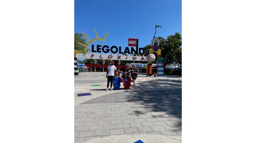 My Family and I at Lego Land this summer 