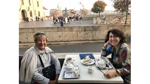 Budapest Oct 2019 with Mom