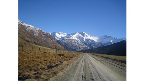 Driving South Island, New Zealand