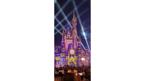 Cinderella's Castle for Disney's 50th Anniversary