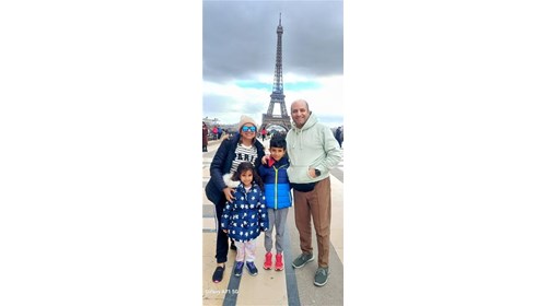 Our Trip to Egypt passing by Paris with my lovely 