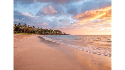 Sunset in the Hawaiian Islands
