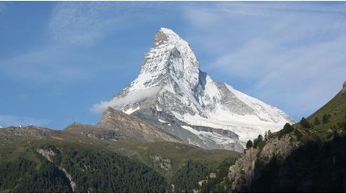 Matterhorn as seen from Zermatt