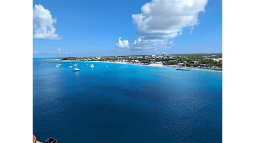 Beautiful views of Grand Turk from my balcony