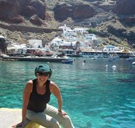 Santorini Greece where the movie Sisterhood of the