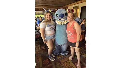 My daughter and I on our last Disney World Trip