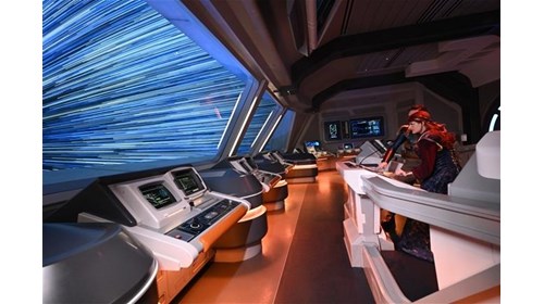 Jumping to hyperspace on the Galactic Starcruiser