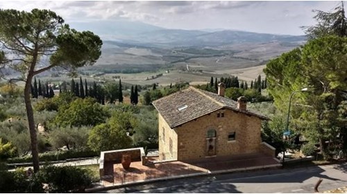 A view of the Tuscan countryside from Assisi