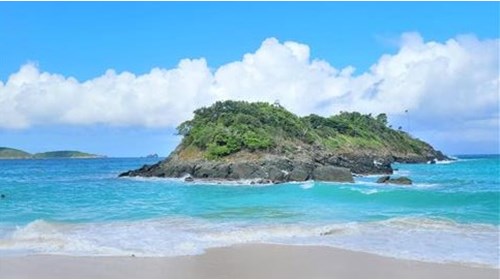 November 2023-Trunk Bay in St John, Virgin Islands
