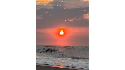 Sunrise at Virginia Beach, VA