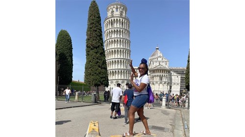 First time in Pisa
