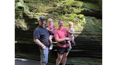 Family trip in Wisconsin Dells