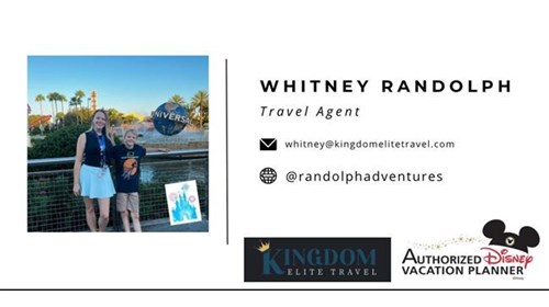 Whitney with Kingdom Elite Travel