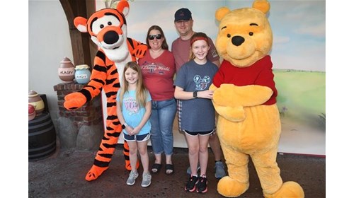 Our picture in a very thotful spot!
