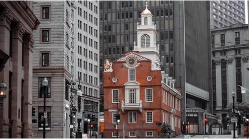 The Old State House in Boston, Massachusetts