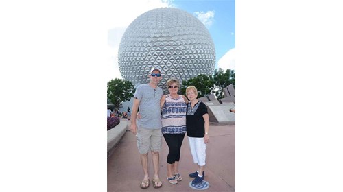 Epcot with Mom