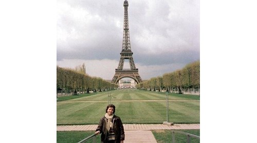 Iris at the Eiffel Tower  (Paris - France).