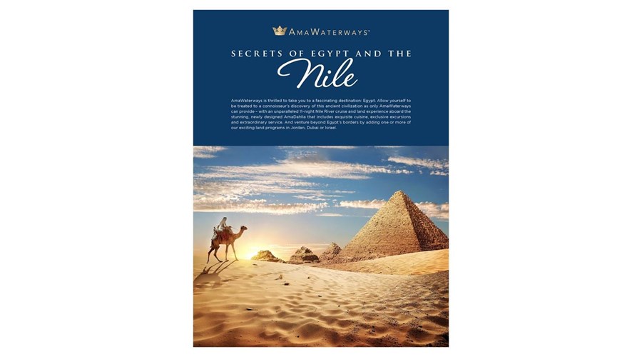 Travel with Me as we sail the Nile w AMAWaterways