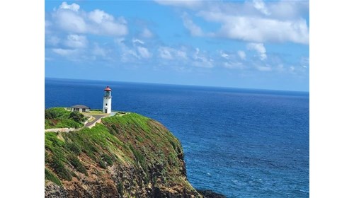 Kilauea Lighthouse on the island of Kauai