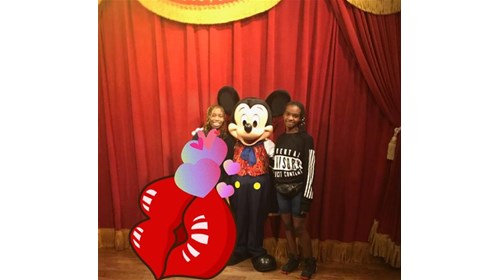 Me and my niece at Disney
