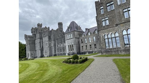 Ashford Castle in County Mayo, Ireland 