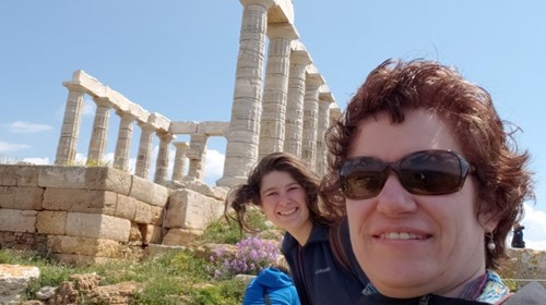 Selfie in Greece!