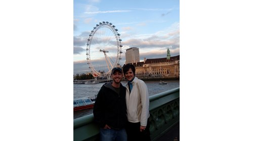 We just loved the London Eye