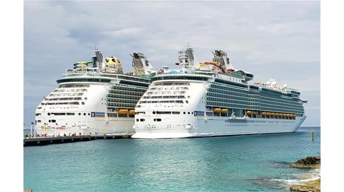 Docked and ready for a Perfect Day at Coco Cay!
