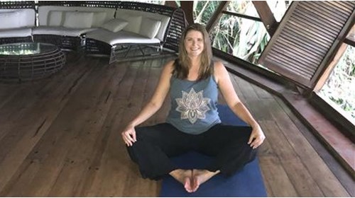Practicing Yoga in Costa Rica