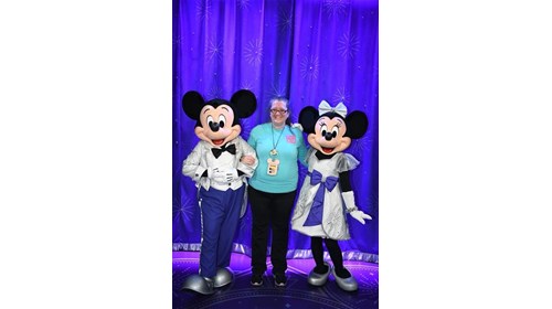 Disney World with Mickey & Minnie Mouse