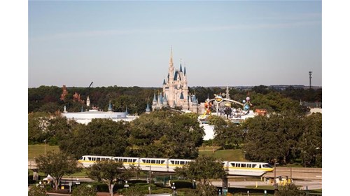Magic Kingdom from the Contemporary 