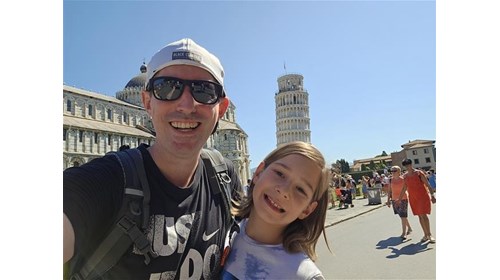 Making memories in Pisa!
