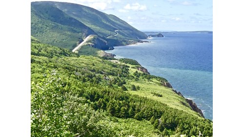 The Cabot Trail, Cape Breton, Nova Scotia
