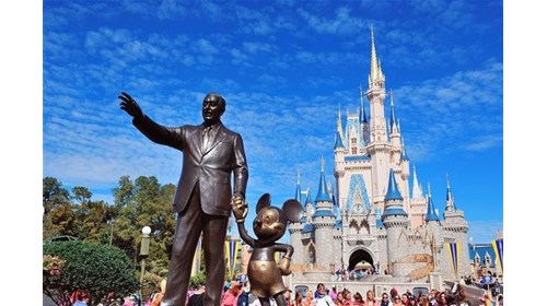 "There's a whole world at your feet."- Walt Disney