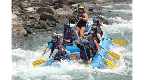 Rafting at Glacier National Park