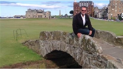 ST. Andrews Scotland. The Swilcan Bridge