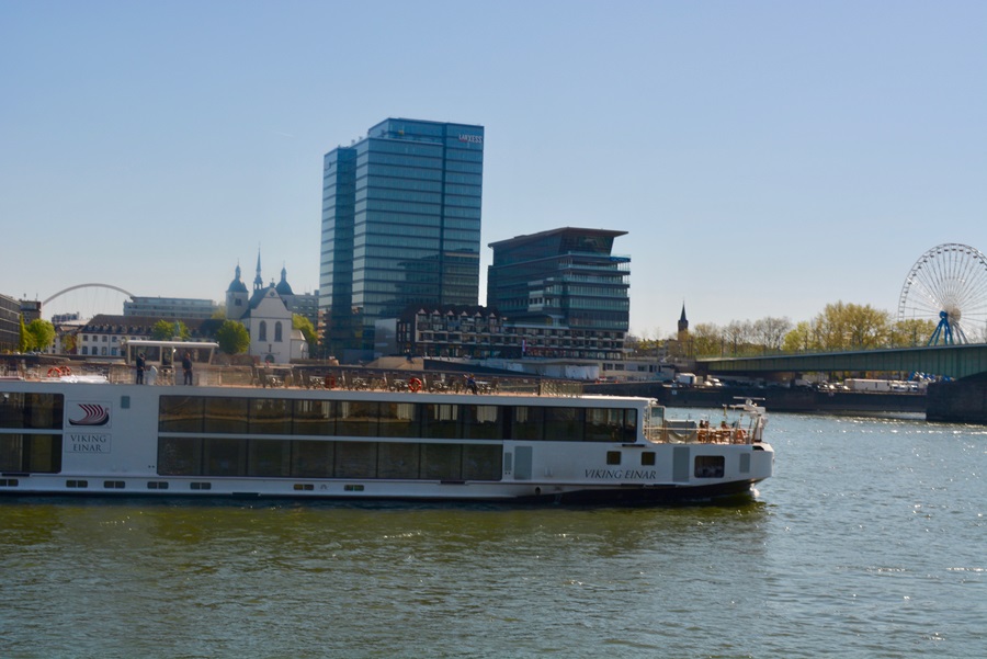 The Viking Einar in Cologne