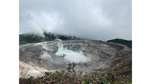 Poas Volcano from a recent trip to Costa Rica! 