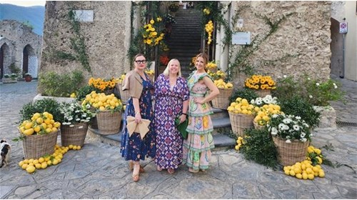 Just some friends on the Amalfi Coast