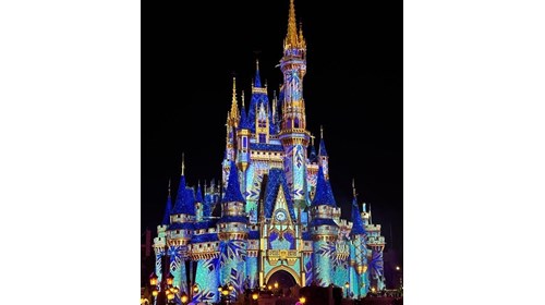 Disney World at Christmas