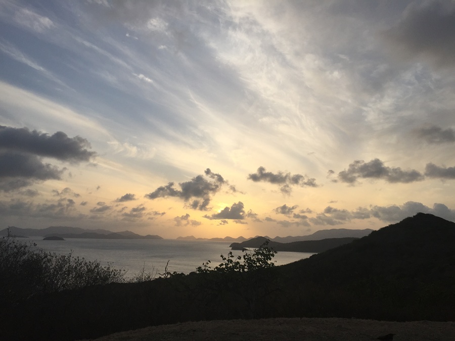 Spectacular Sunsets on Peter Island