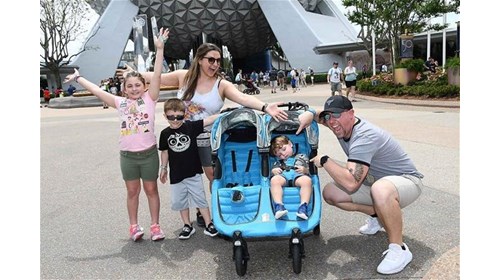 A great day at Epcot with my family!
