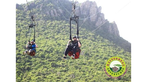 Steepest Zipline in the world -- Flying Dutchman