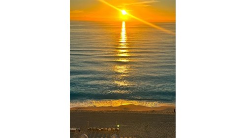 There is nothing like a sunset on a beach 